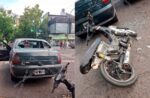 Un motociclista colisionó con un automóvil estacionado: terminó en el Hospital y con la moto secuestrada item-thumbnail