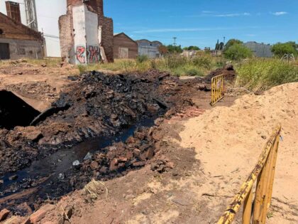<span style='color:#f000000;font-size:14px;'>LOCALES</span><br>Avanzan las obras de cordón cuneta y apertura de calle en los barrios Norte y Gato y Mancha item-thumbnail