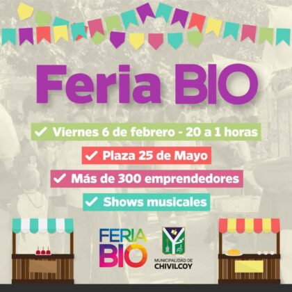 <span style='color:#f000000;font-size:14px;'>LOCALES</span><br>Este viernes se realiza la primera Feria Bio del año en formato peatonal y nocturno